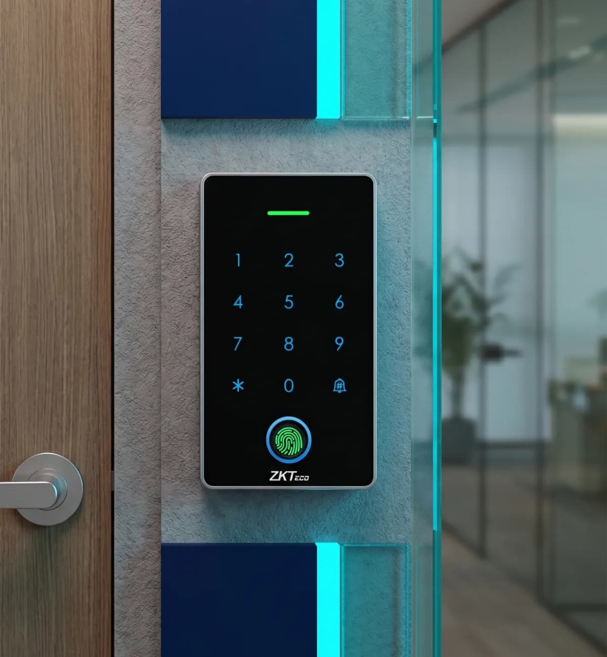 Acceso biométrico ZKTeco