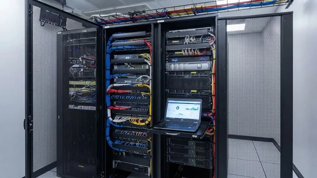 De un rack enredado a una sala técnica que se entiende